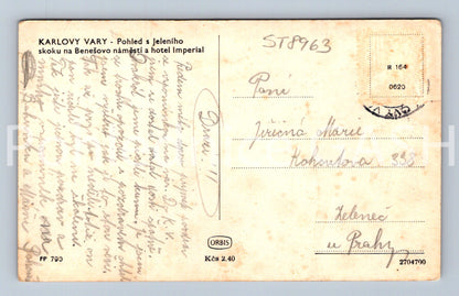 Pohlednice KARLOVY VARY (ST8963)