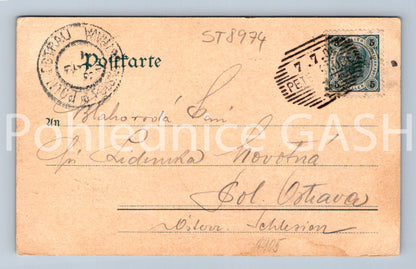 Pohlednice IM INNERN DER GROSSEN dlouhá adresa (ST8974)