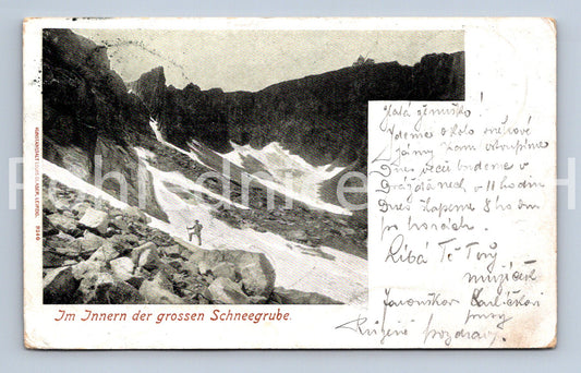 Pohlednice IM INNERN DER GROSSEN dlouhá adresa (ST8974)