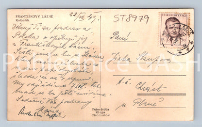 Pohlednice FRANTIŠKOVY LÁZNĚ (ST8979)
