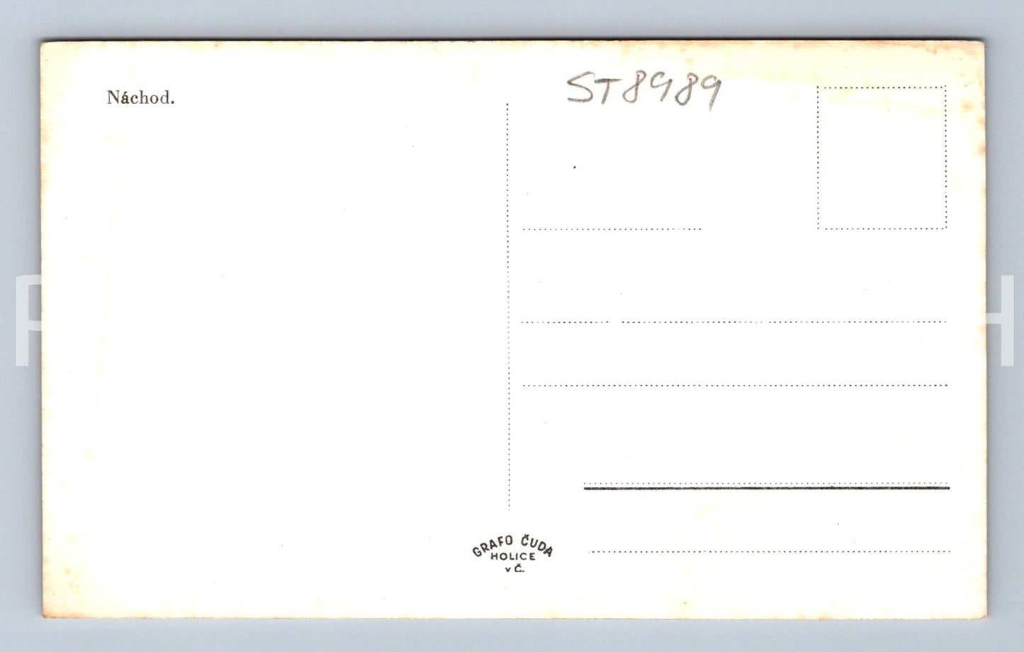 Pohlednice NÁCHOD (ST8989)