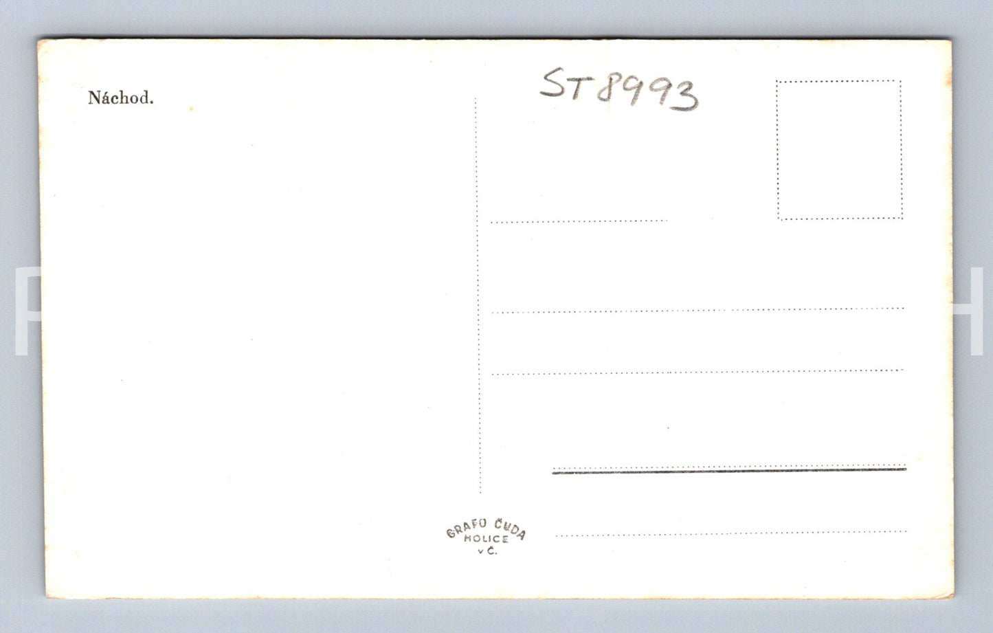 Pohlednice NÁCHOD (ST8993)