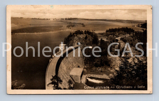 Pohlednice ÚDOLNÍ PŘEHRADA NA CHRUDIMCE U SEČE (ST8996)