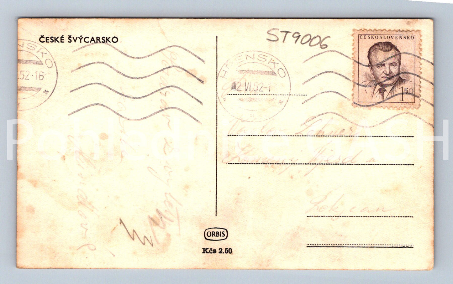 Pohlednice ČESKÉ ŠVÝCARSKO (ST9006)