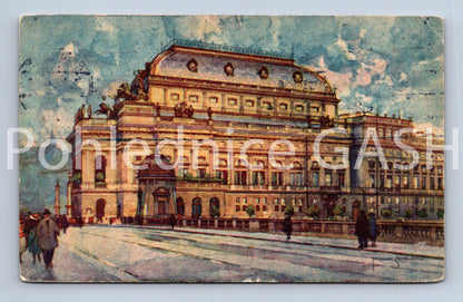 Pohlednice PRAHA - NÁRODNÍ DIVADLO (ST9025)