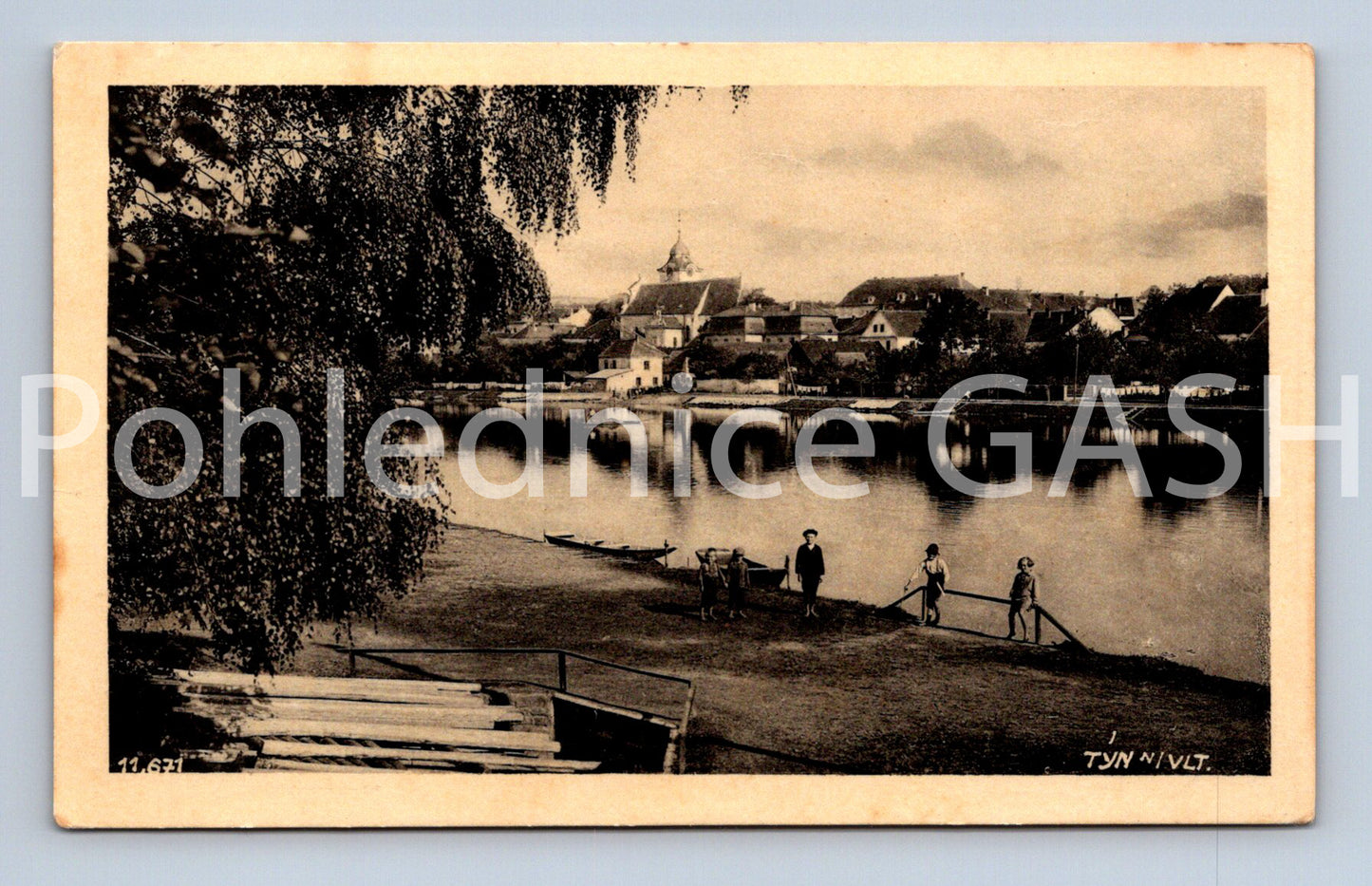 Postcard TYN NAD VLTAVOU (ST9047)