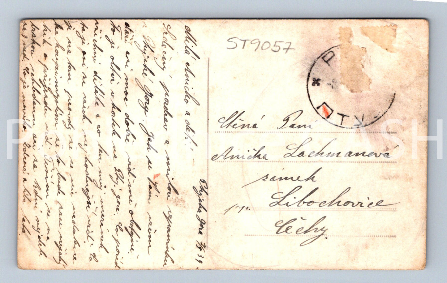 Pohlednice PANNA MARIE S JEZULÁTKEM (ST9057)