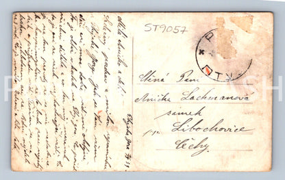 Pohlednice PANNA MARIE S JEZULÁTKEM (ST9057)