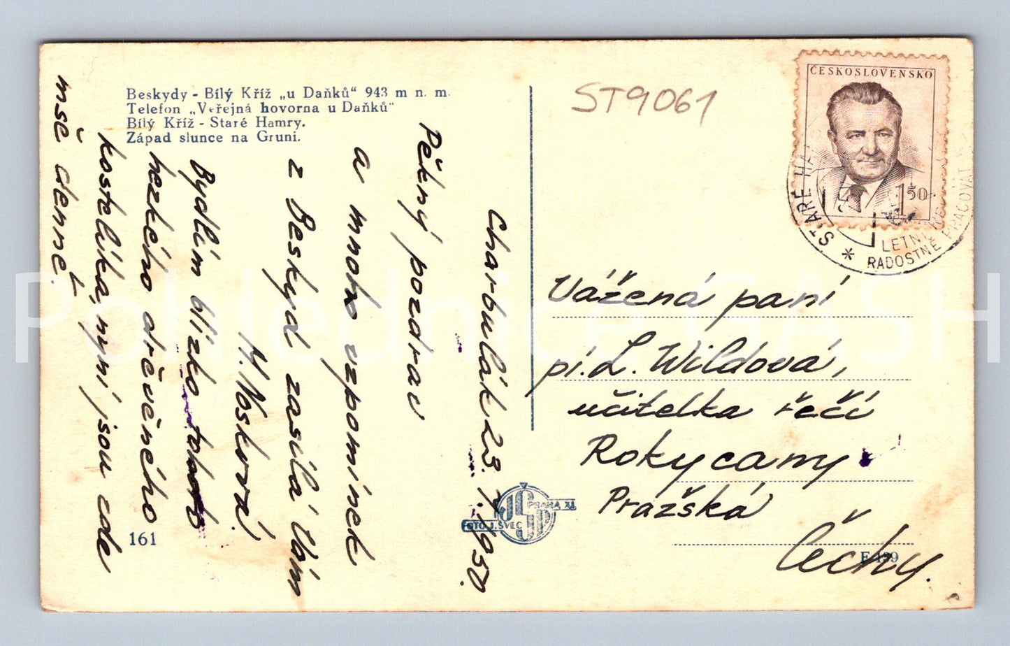 Pohlednice BESKYDY (ST9061)