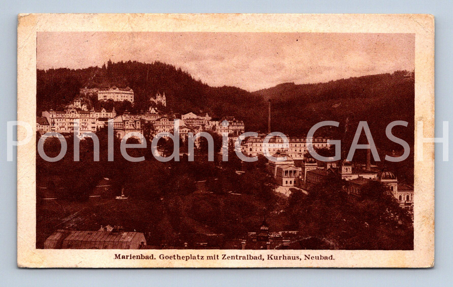 Pohlednice MARIÁNSKÉ LÁZNĚ (ST9063)