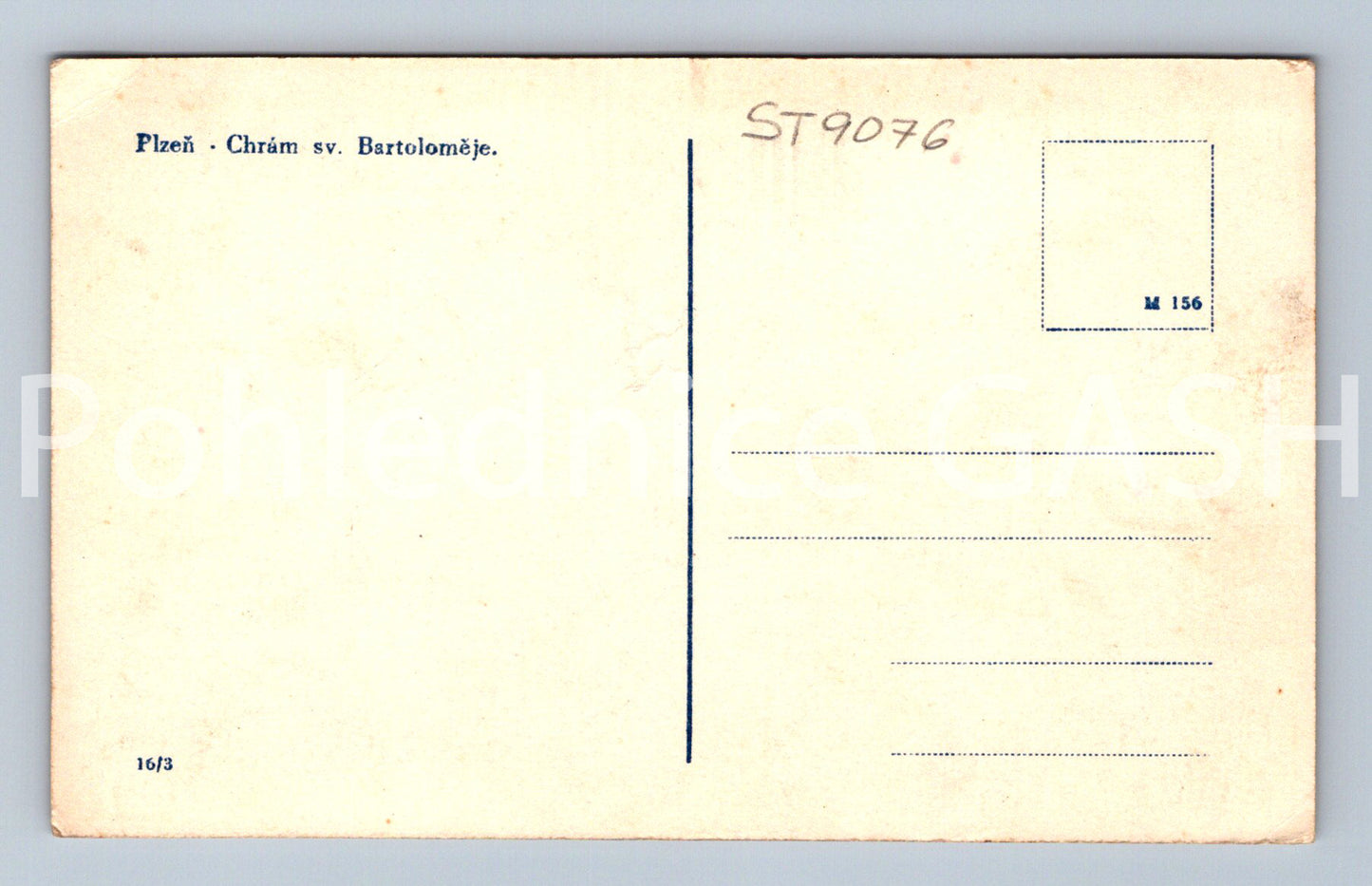 Pohlednice PLZEŇ (ST9076)
