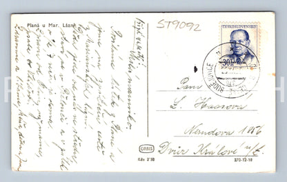 Pohlednice PLANÁ U MARIÁNSKÝCH LÁZNÍCH (ST9092)