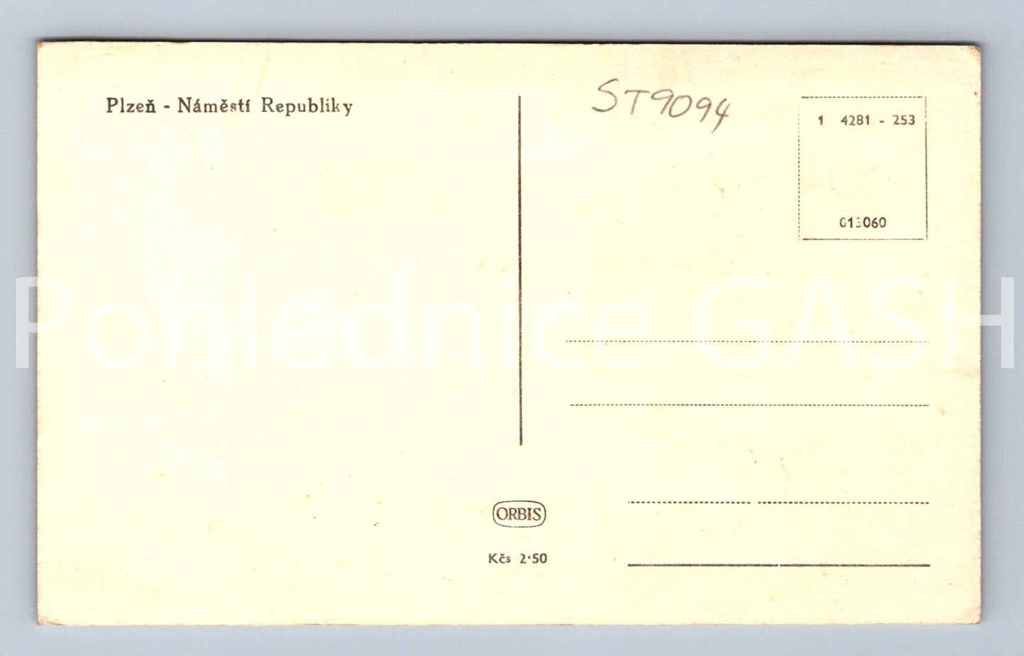 Pohlednice PLZEŇ (ST9094)