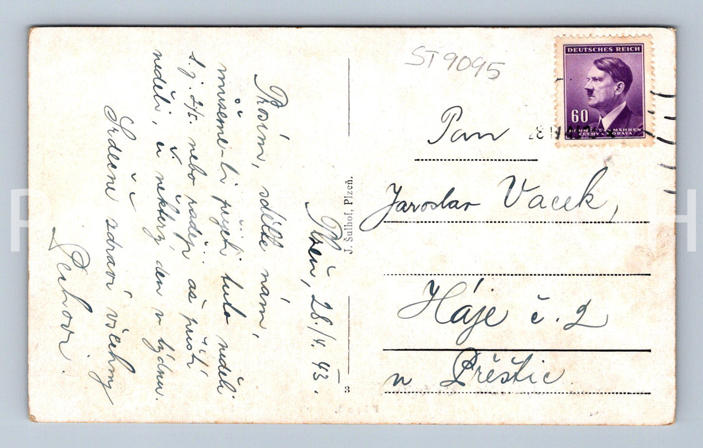 Pohlednice PLZEŇ (ST9095)