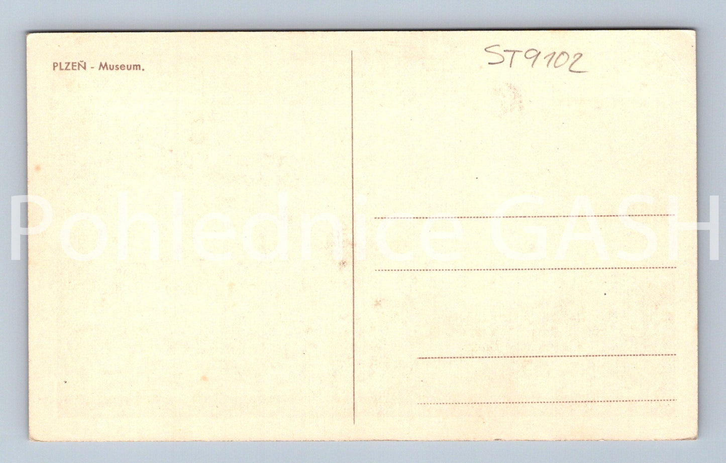 Pohlednice PLZEŇ (ST9102)