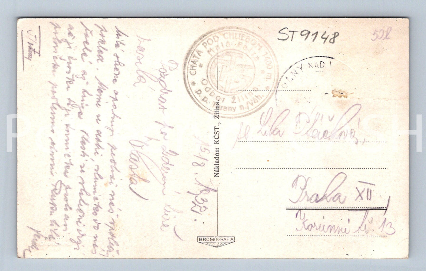 Pohlednice MALÁ FATRA (ST9148)