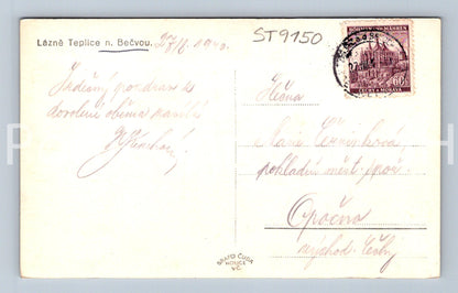 Pohlednice LÁZNĚ TEPLICE NAD BEČVOU (ST9150)