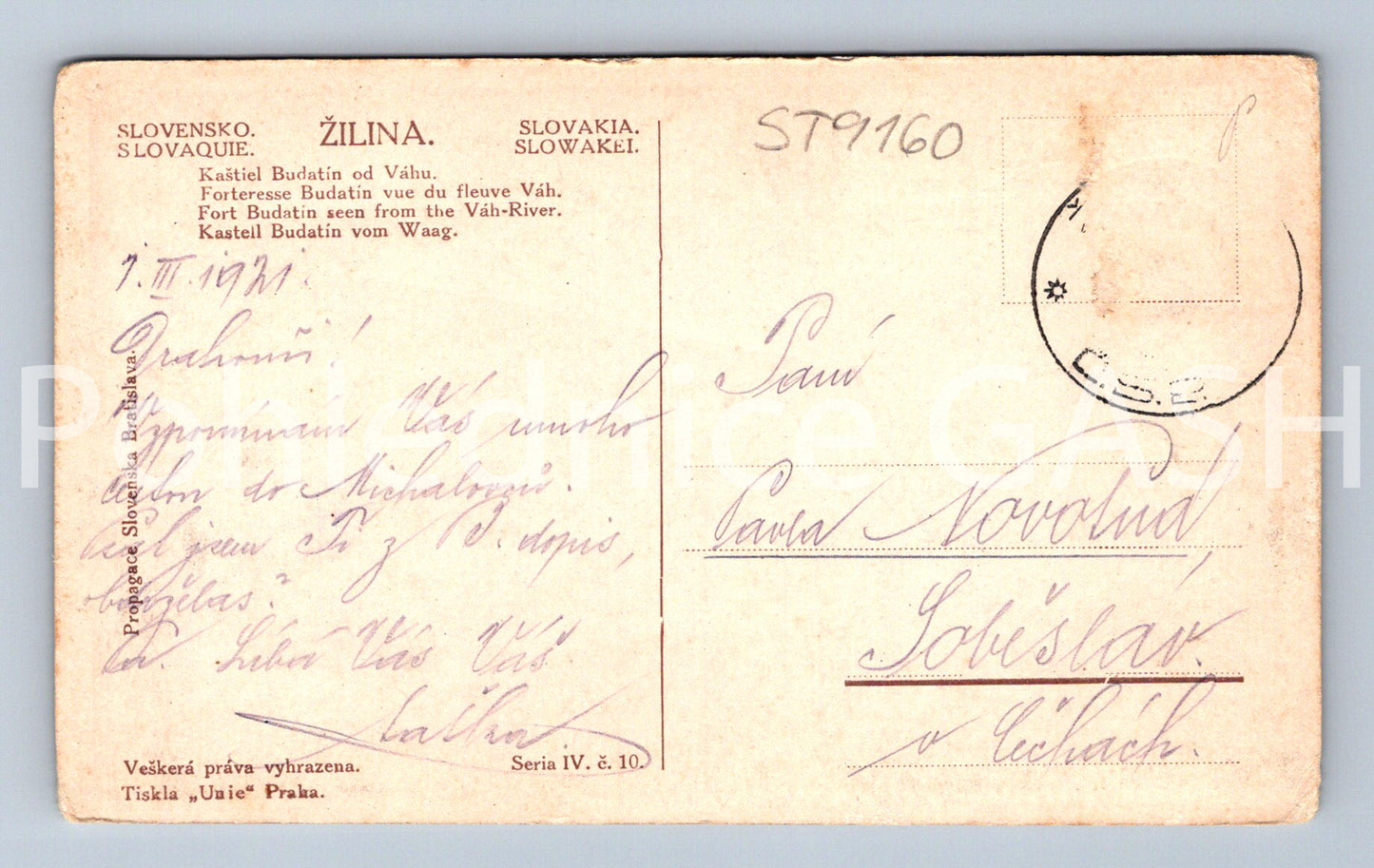 Pohlednice ŽILINA (ST9160)