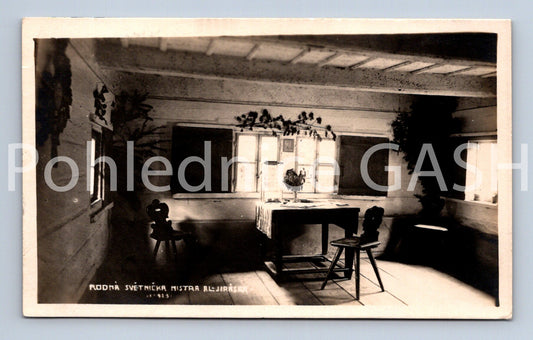 Pohlednice RODNÁ SVĚTNIČKA MISTRA ALOISE JIRÁSKA (ST9164)