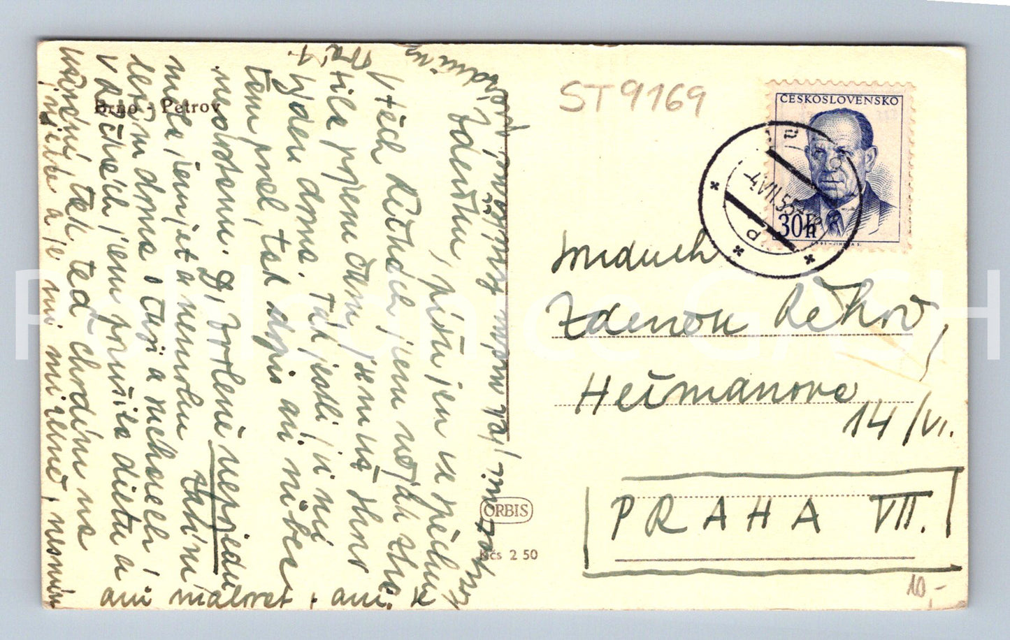 Pohlednice BRNO (ST9169)