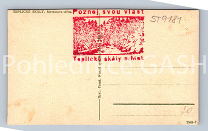 Pohlednice TEPLICKÉ SKÁLY (ST9181)