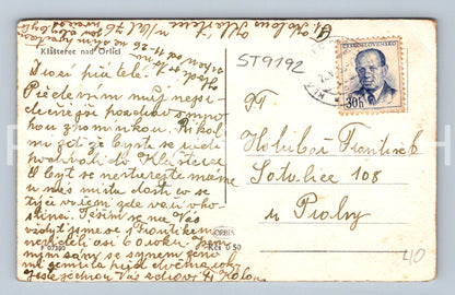 Pohlednice KLÁŠTEREC NAD ORLICÍ (ST9192)