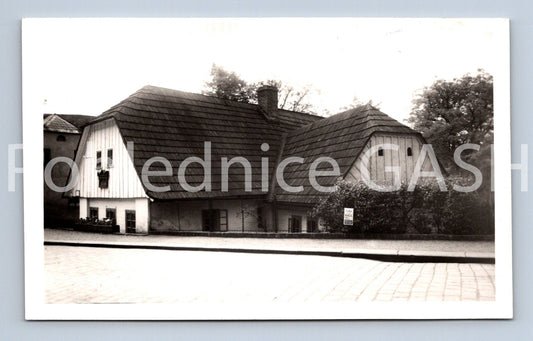 Pohlednice RODNÝ DOMEK MISTRA ALOISE JIRÁSKA - HRONOV (ST9199)