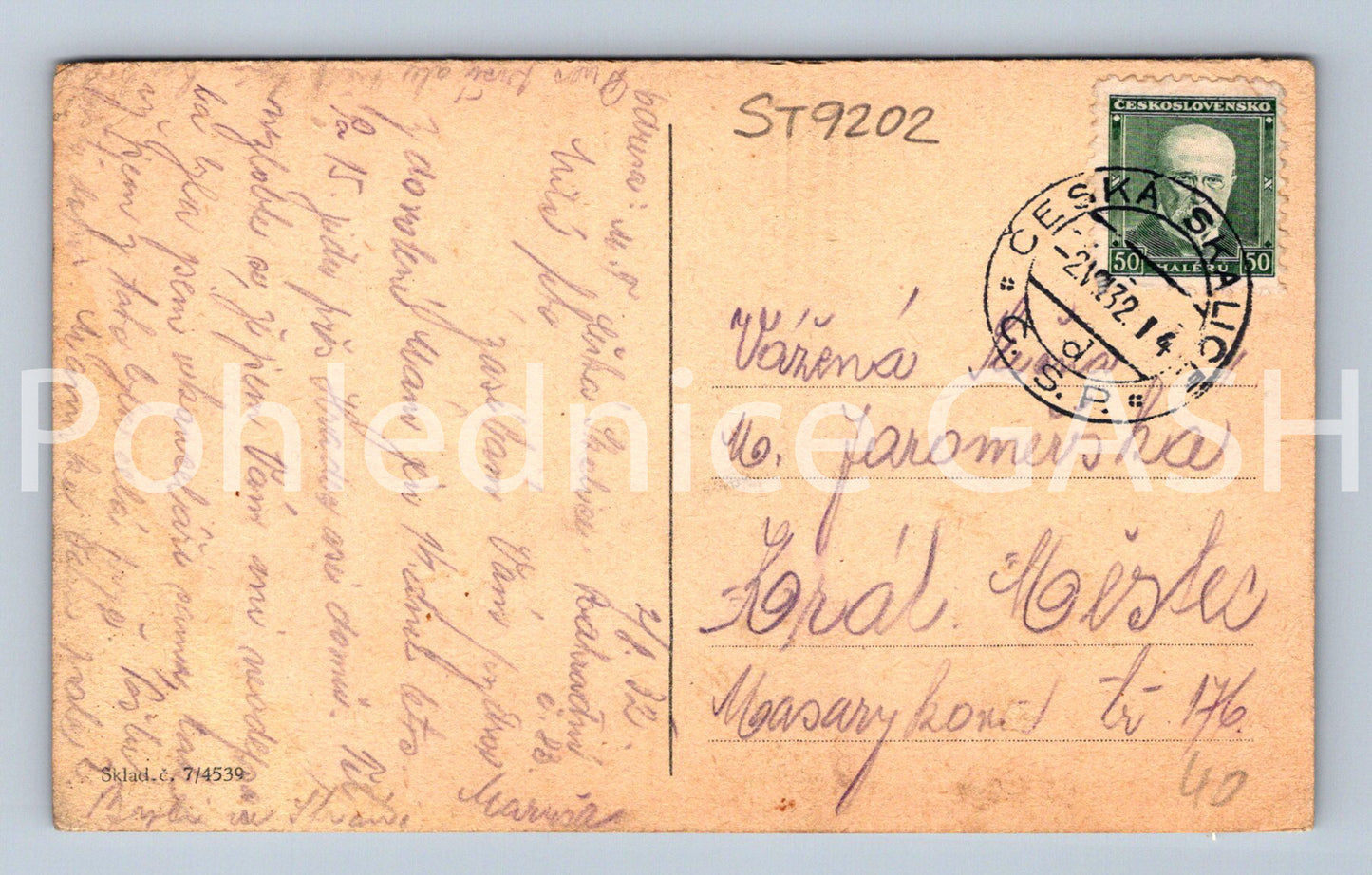 Pohlednice RATIBOŘICE (ST9202)