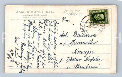 Pohlednice ZÁMEK KONOPIŠTĚ (ST9217)