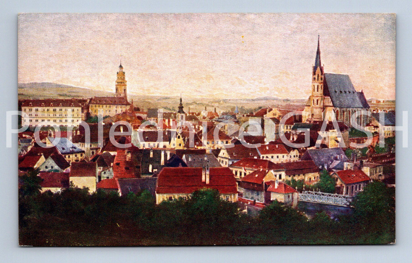 Pohlednice ČESKÝ KRUMLOV (ST9220)