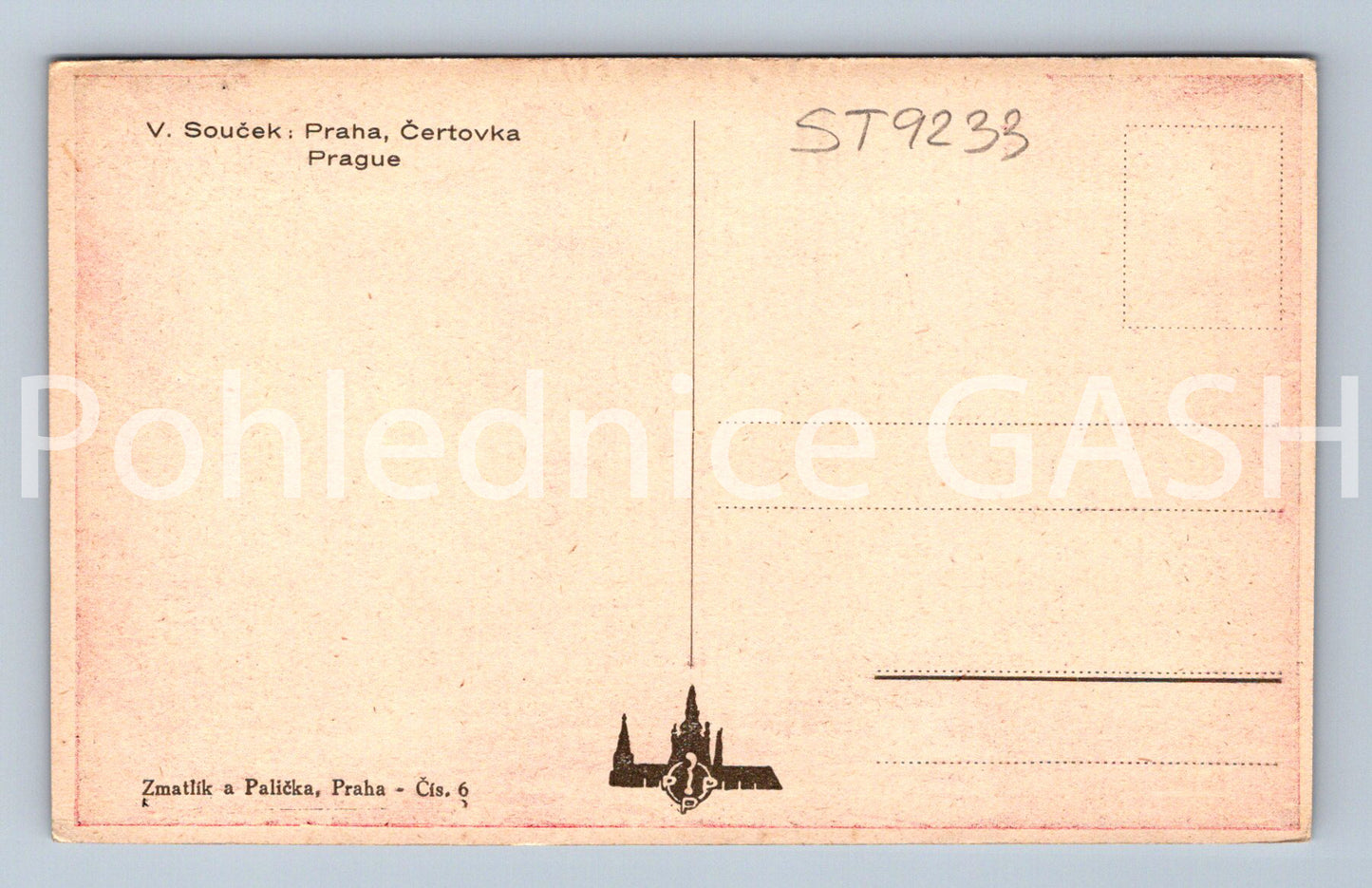 Pohlednice PRAHA (ST9233)