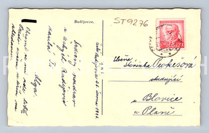 Pohlednice BUDĚJOVICE (ST9276)