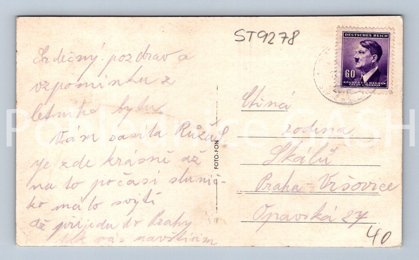 Pohlednice STRÁŽ NAD NĚŽNOU (ST9278)