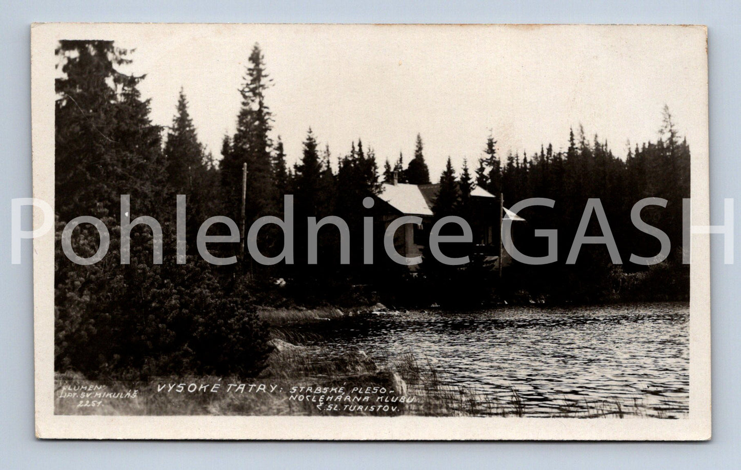 Pohlednice VYSOKÉ TATRY (ST9288)