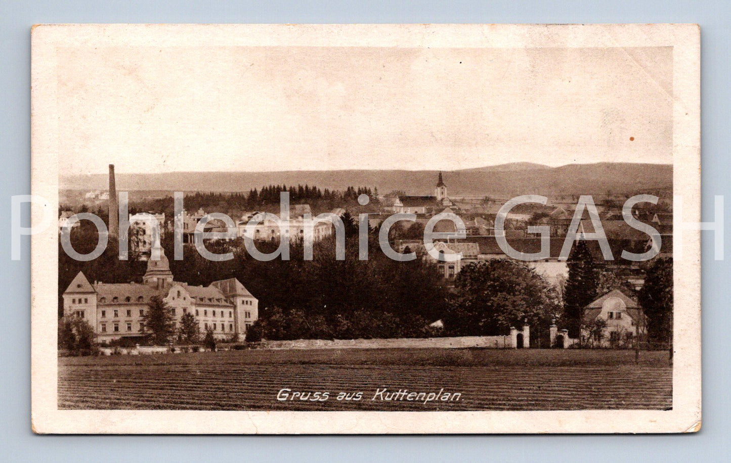 Postcard GRUSS AUS KUTTENPLAN (ST9296)