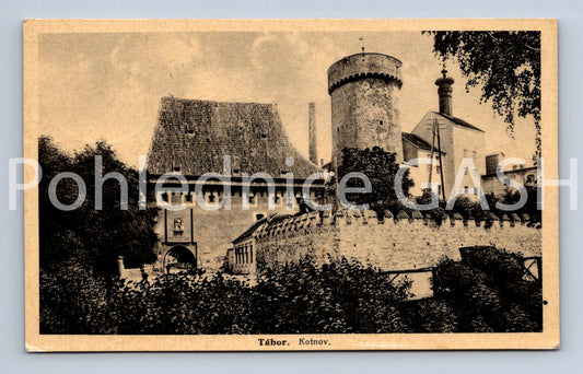 Postcard TÁBOR (ST9317)