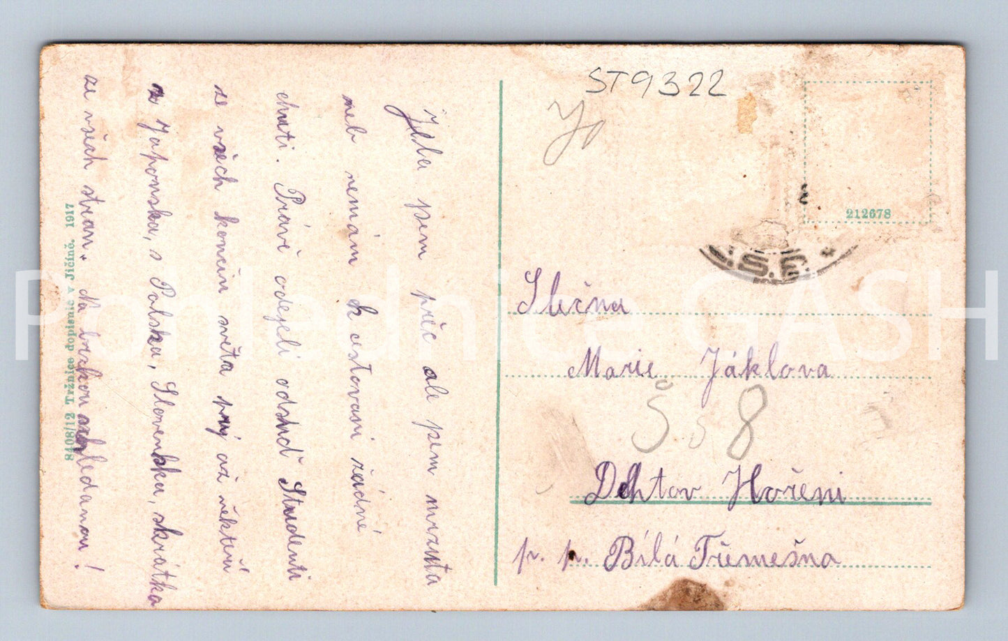 Pohlednice PRACHOVSKÉ SKÁLY (ST9322)