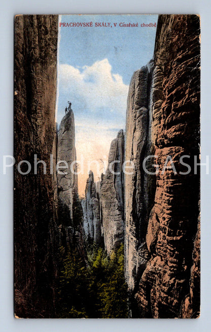 Pohlednice PRACHOVSKÉ SKÁLY (ST9322)