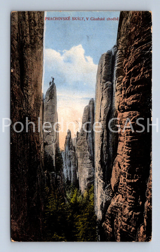 Pohlednice PRACHOVSKÉ SKÁLY (ST9322)