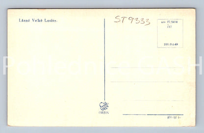 Pohlednice LÁZNĚ VELKÉ LOSINY (ST9333)