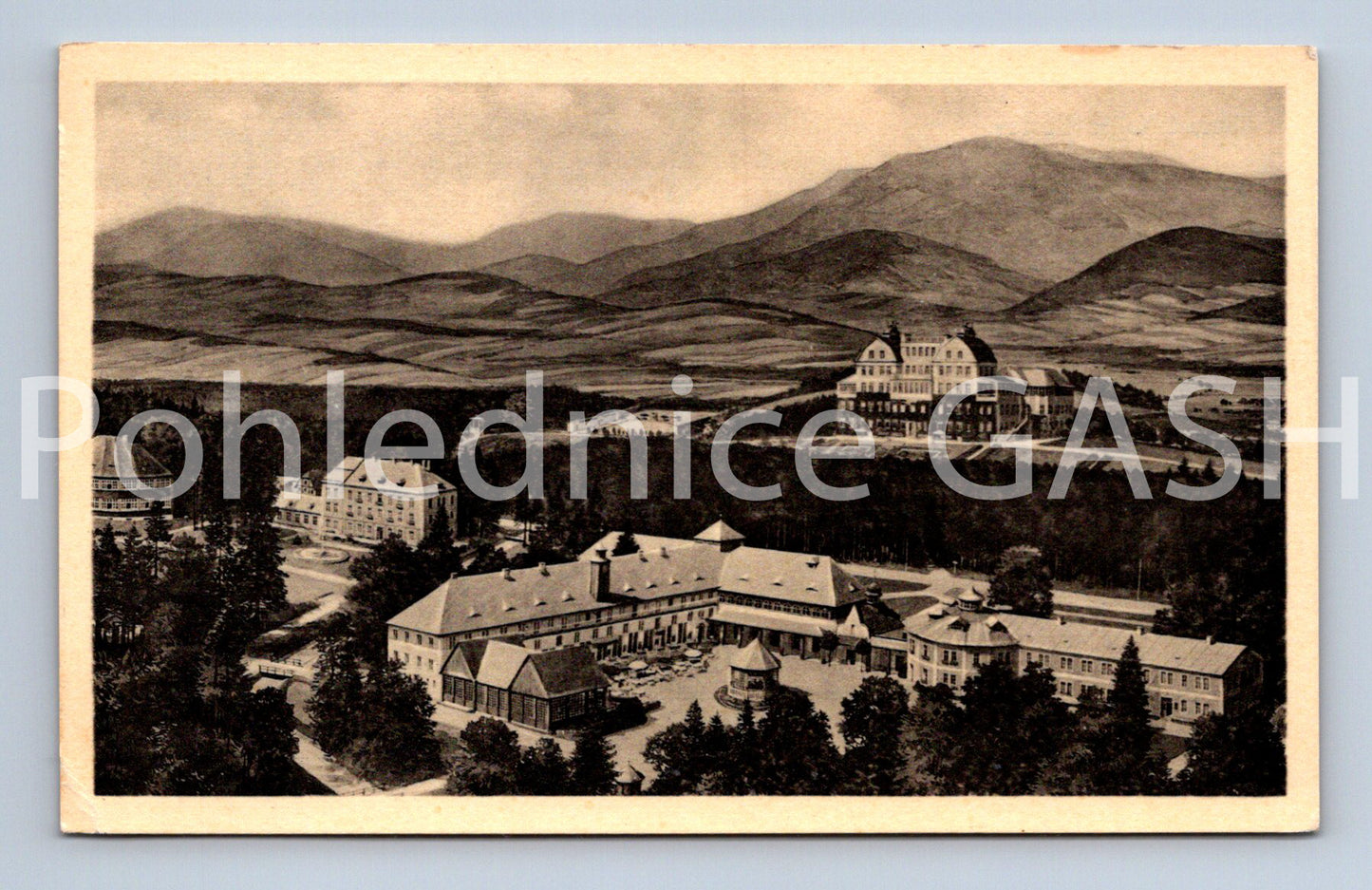 Pohlednice LÁZNĚ VELKÉ LOSINY (ST9333)