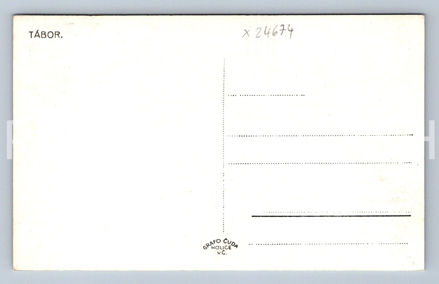 Pohlednice TÁBOR (X24674)