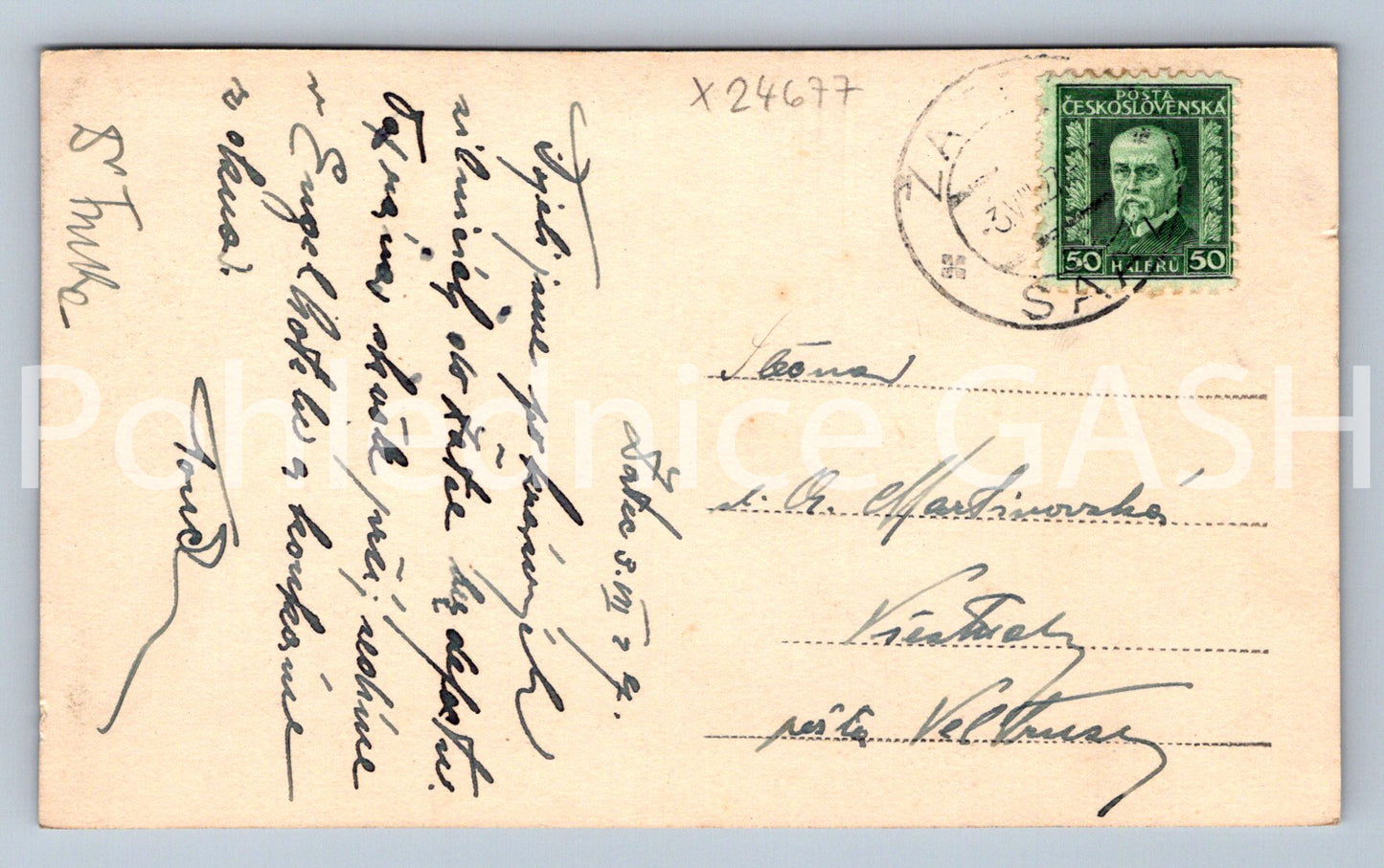 Pohlednice ŽATEC (X24677)