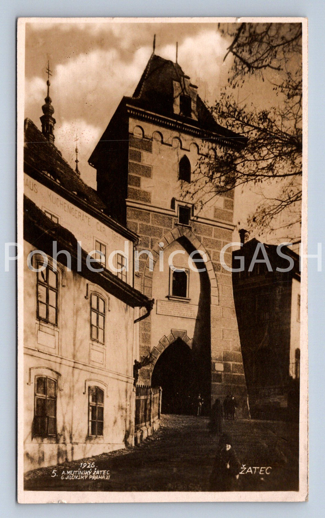 Pohlednice ŽATEC (X24677)