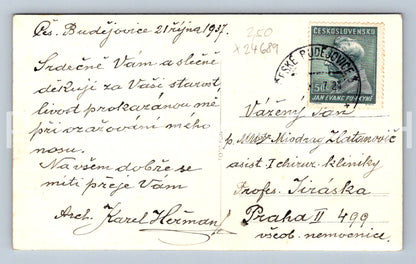 Pohlednice ČESKÉ BUDĚJOVICE (X24689)