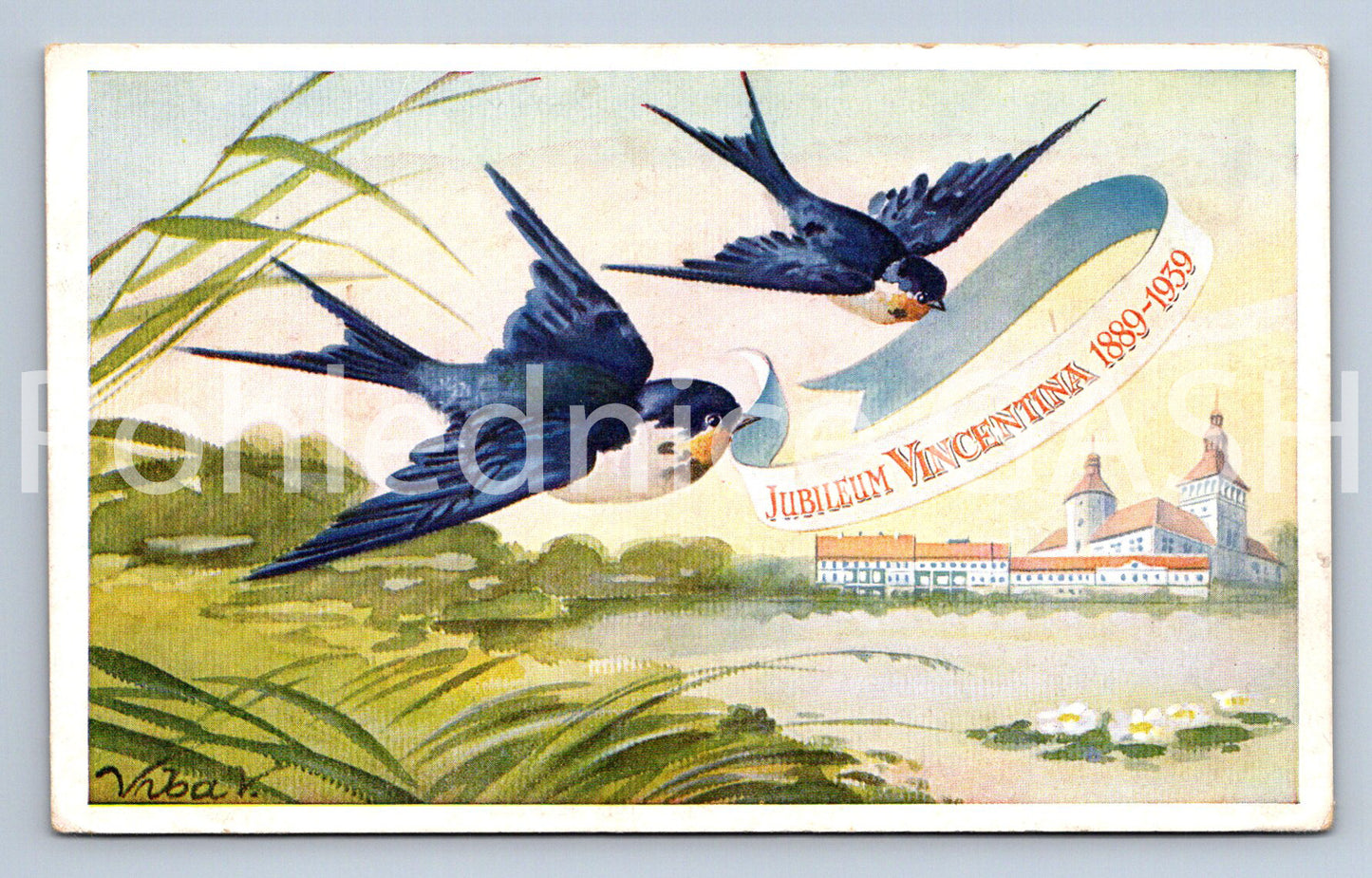 Pohlednice JUBILEUM VINCENTINA 1889 - 1939 (X24695)