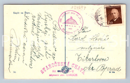 Pohlednice KAPLE NA ŘÍPU (X24697)