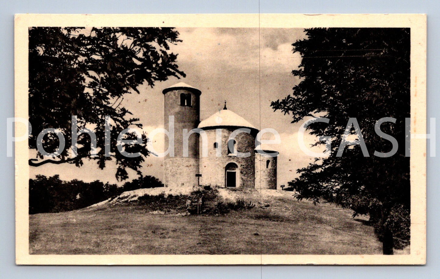 Pohlednice KAPLE NA ŘÍPU (X24697)