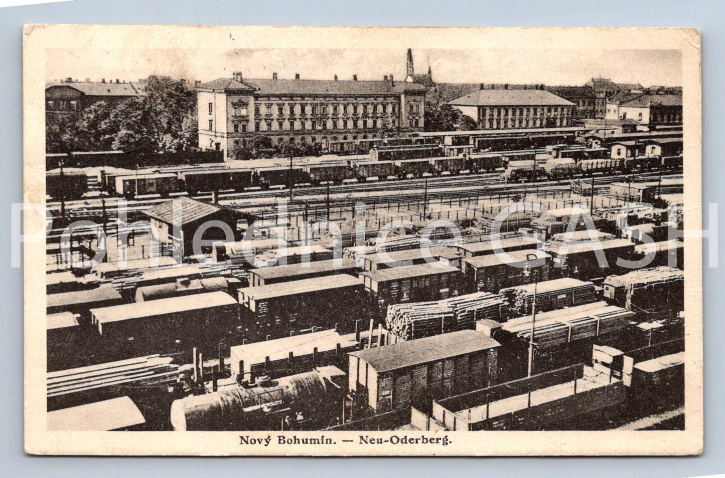 Pohlednice NOVÝ BOHUMÍN NÁDRAŽÍ (X24700)