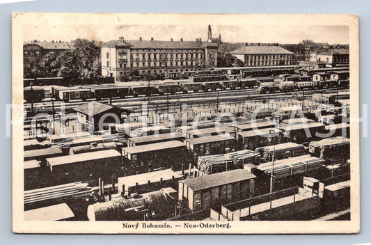 Pohlednice NOVÝ BOHUMÍN NÁDRAŽÍ (X24700)